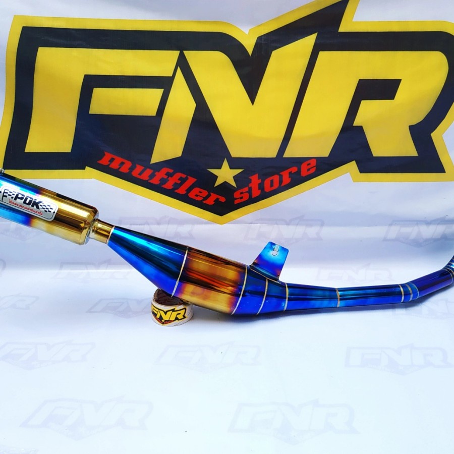 Jual Knalpot Pdk Bluemoon Stainless F Zr Force Standar Racing