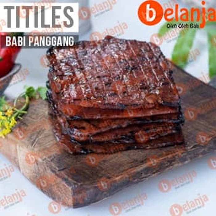 Jual Dendeng Babi Panggang Titiles Gr Oleh Oleh Khas Bali Shopee