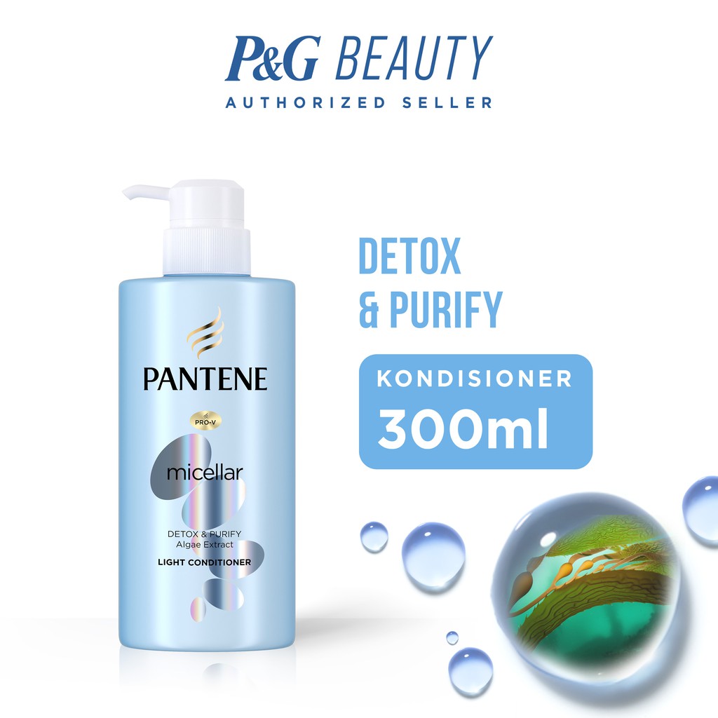 Jual Pantene Conditioner Micellar Detox And Purify Ml Shopee