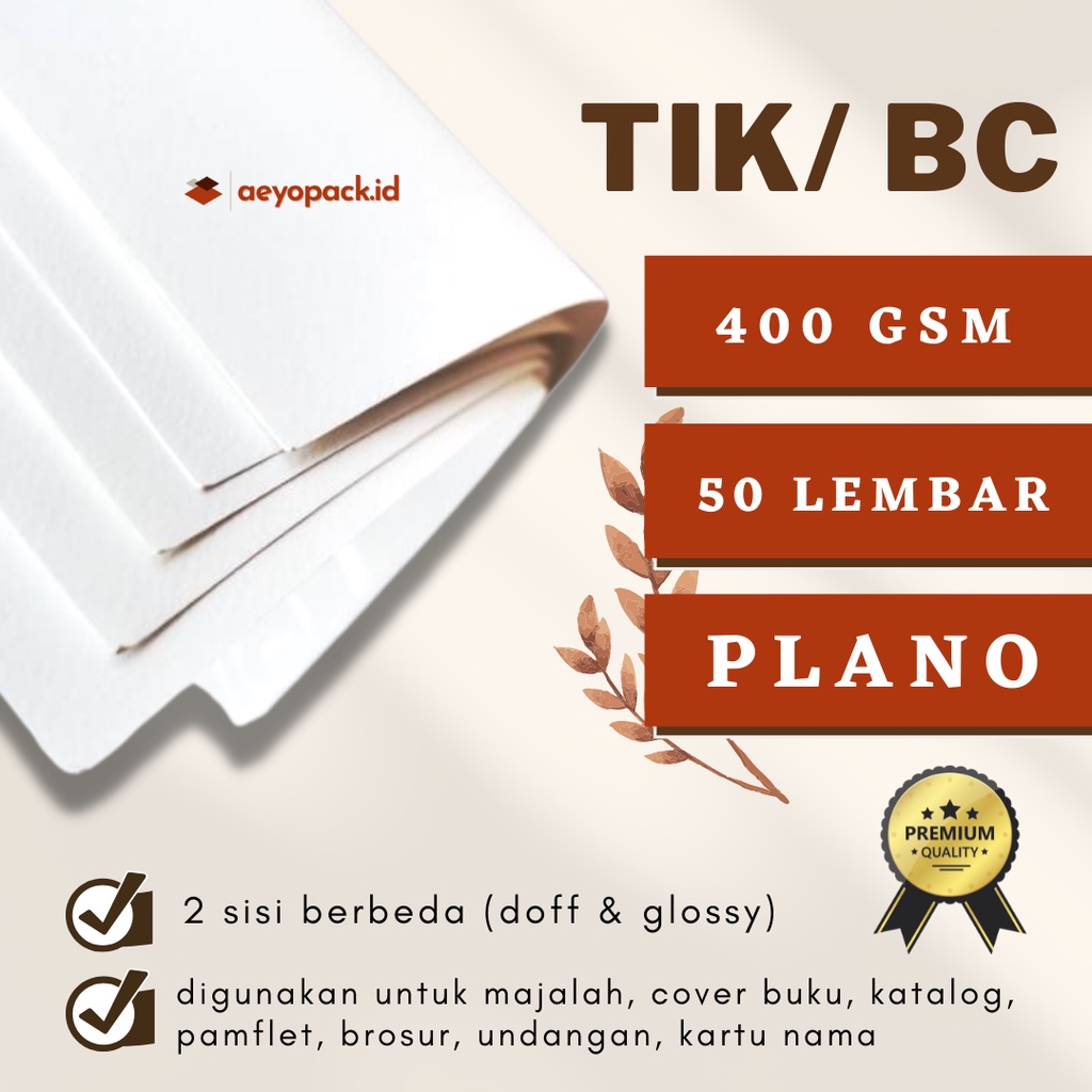 Jual Kertas Tik Art Carton Gsm Karton Glossy Plano Shopee Indonesia