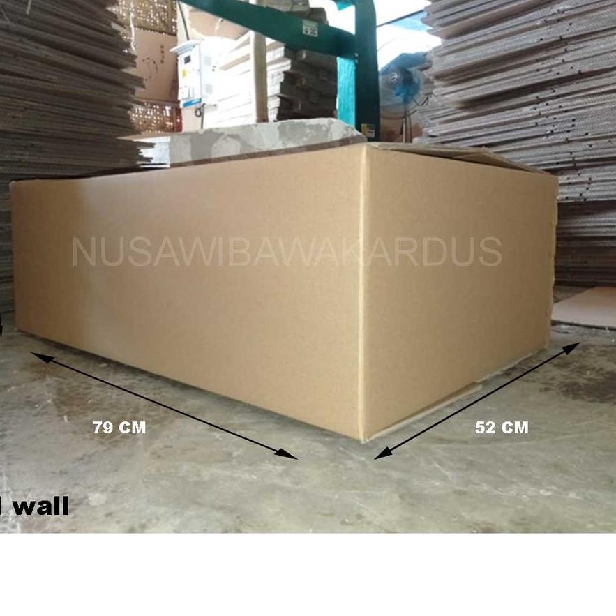 Jual Special Kardus Box Packing Polos Double Wall X X Cm Murah