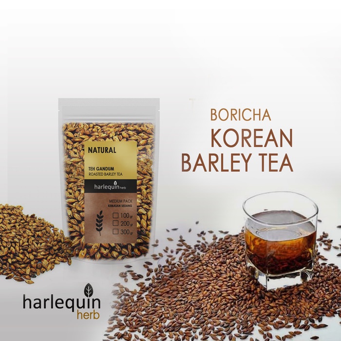 Jual TEH DAUN TEH GANDUM KOREA 200 GRAM BORICHA KOREAN BARLEY TEA