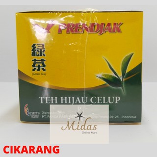 Jual Teh Prendjak Celup Hijau Amplop Green Tea Shopee Indonesia