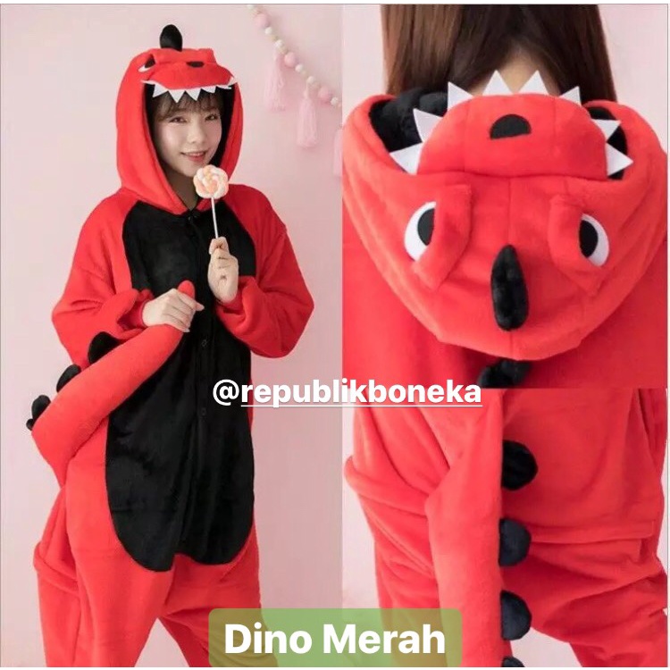 Jual Men Sale Baju Onesie Dino Totoro Koala Jerapah Penguin Stitch Sapi