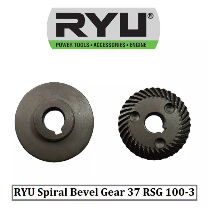 Jual Ryu Gear Spiral Bevel 37 RSG 100 3 Gear Gerinda Tangan Gigi