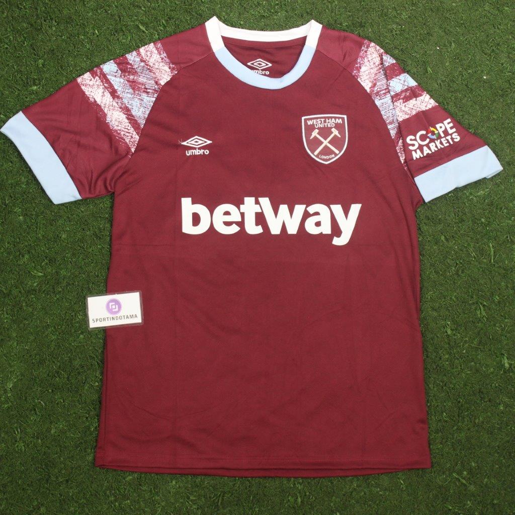 Jual Jersey West Ham Home Terbaru Baju Bola Westham Home