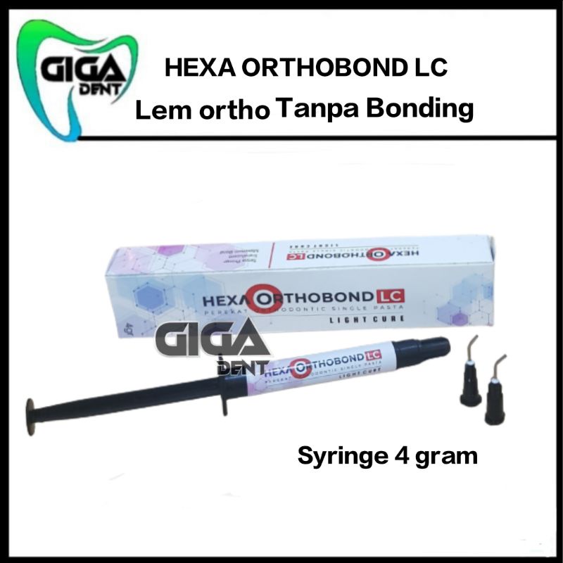 Jual LEM ORTHO LIGHTCURE TANPA BONDING HEXA ORTHOBOND LC SERUPA