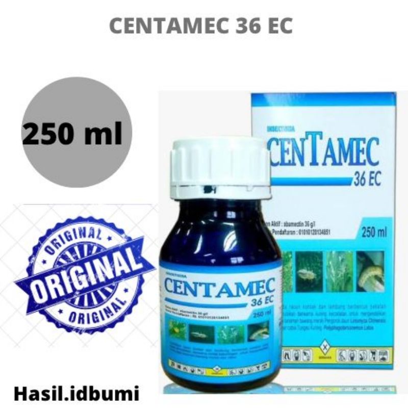 Jual Insektisida Centamec Abamectin 36 EC 250ml Kutu Kebul Dan Ulat