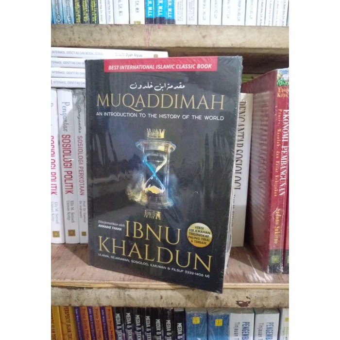 Jual Buku Kitab Muqaddimah Ibnu Khaldun Wali Pustaka Buku