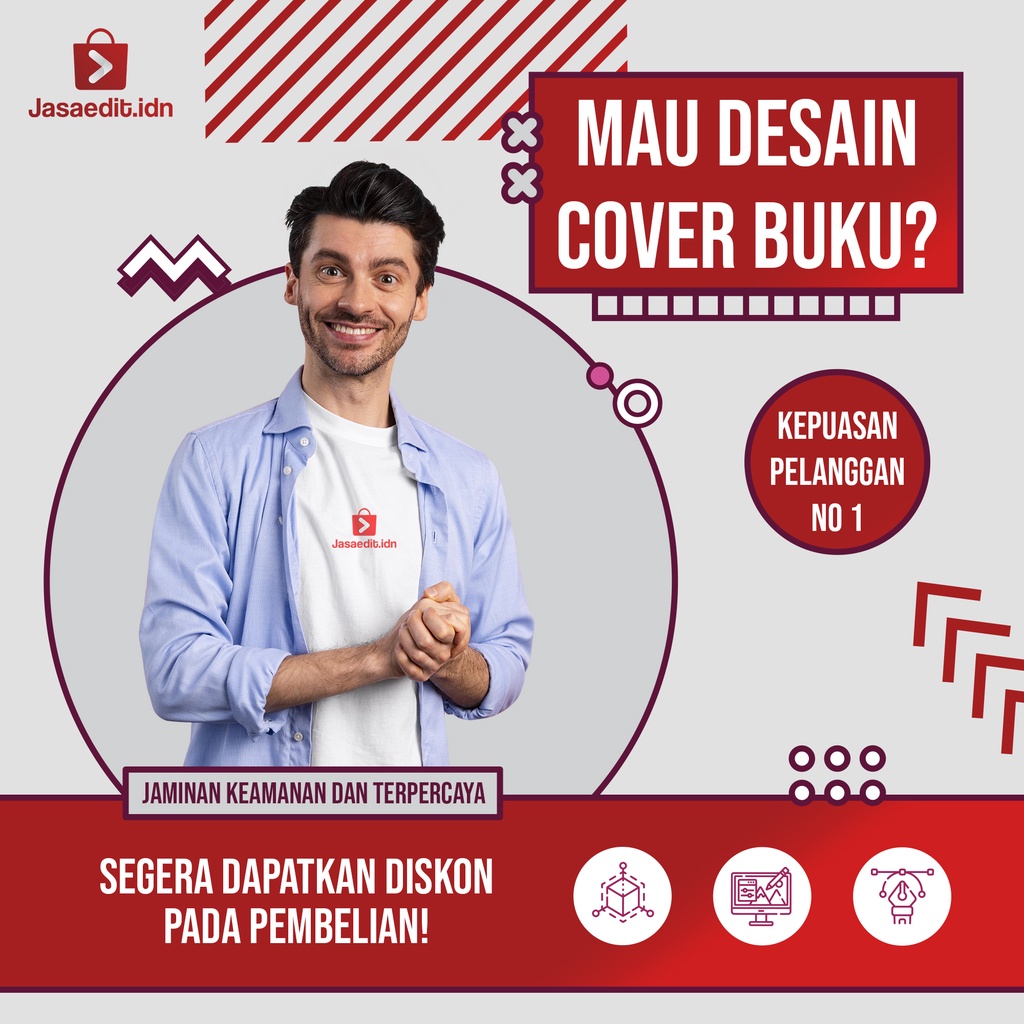 Jual JASA DESAIN I COVER BUKU I DESAIN COVER BUKU I JASA DESAIN COVER