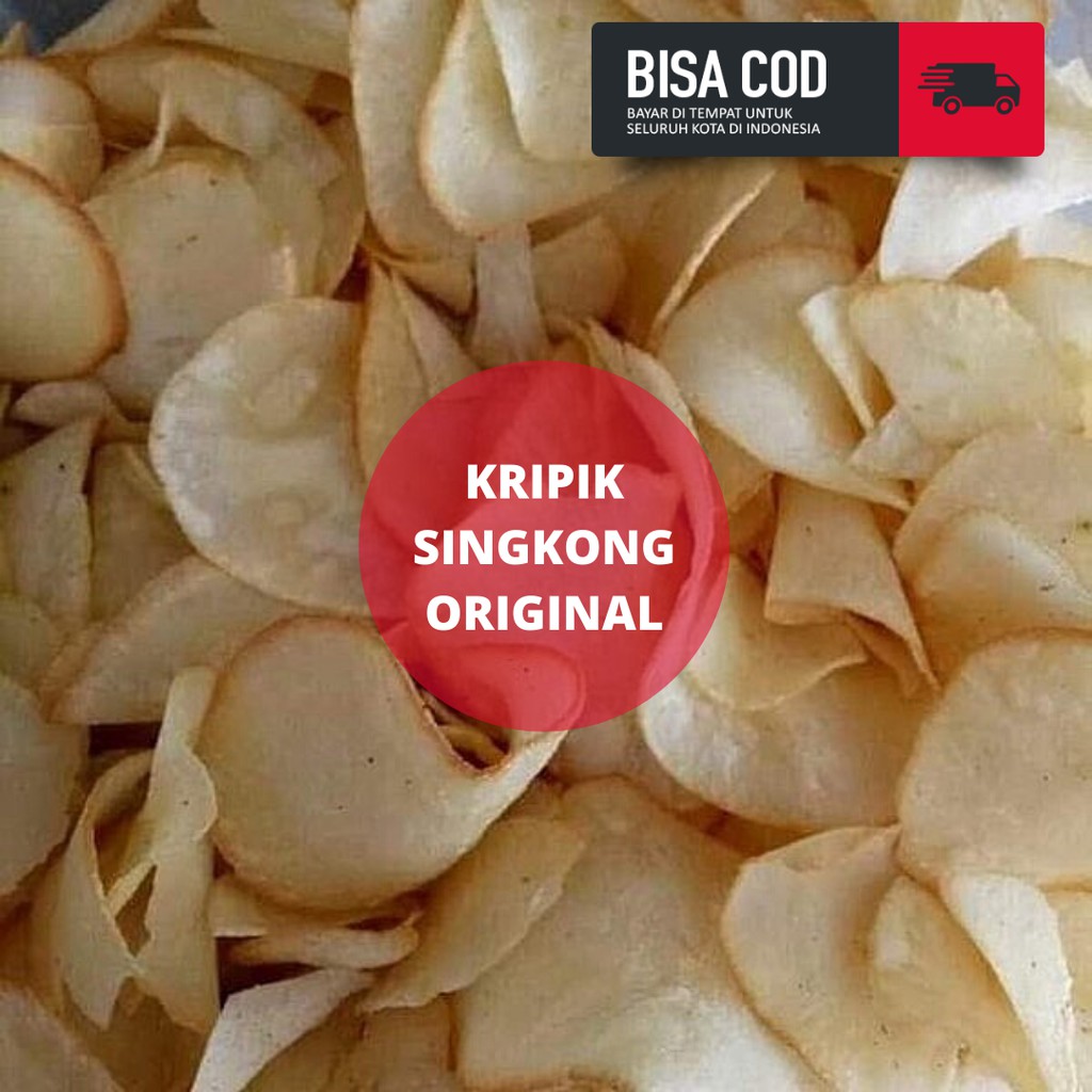 Jual Kripik Singkong Original Renyah Dan Gurih Snack Gr Shopee