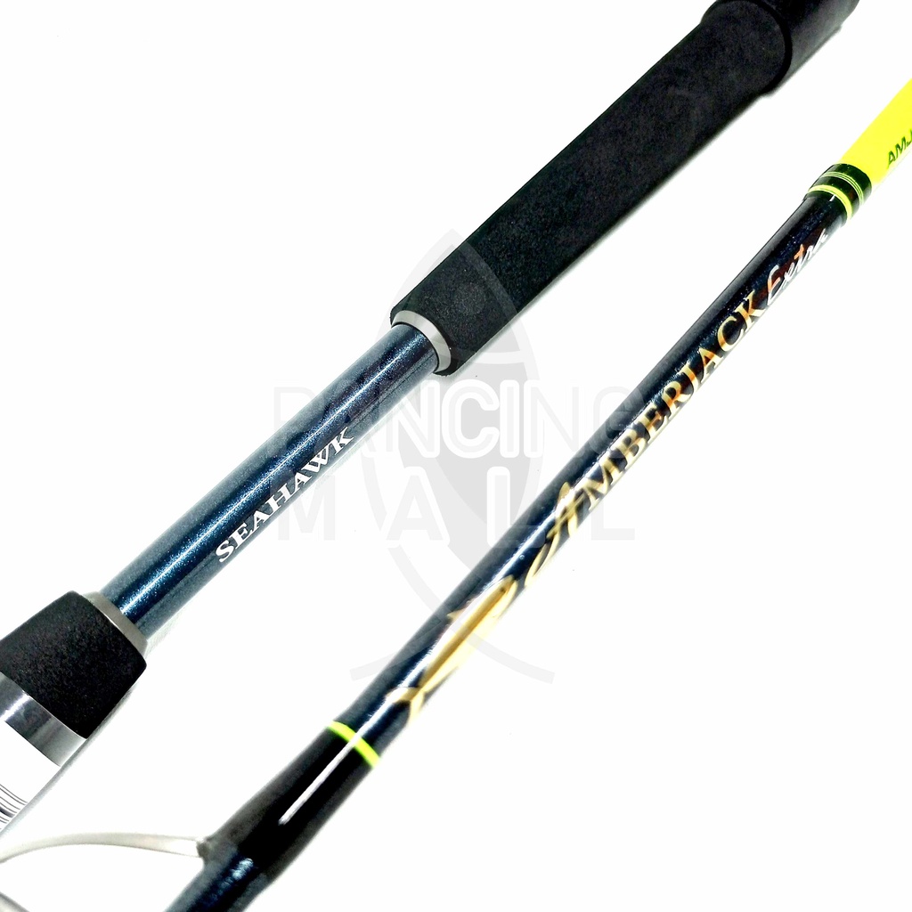 Jual Joran Spinning Seahawk Amberjack Extra 180 Cm Fuji Ring Jigging