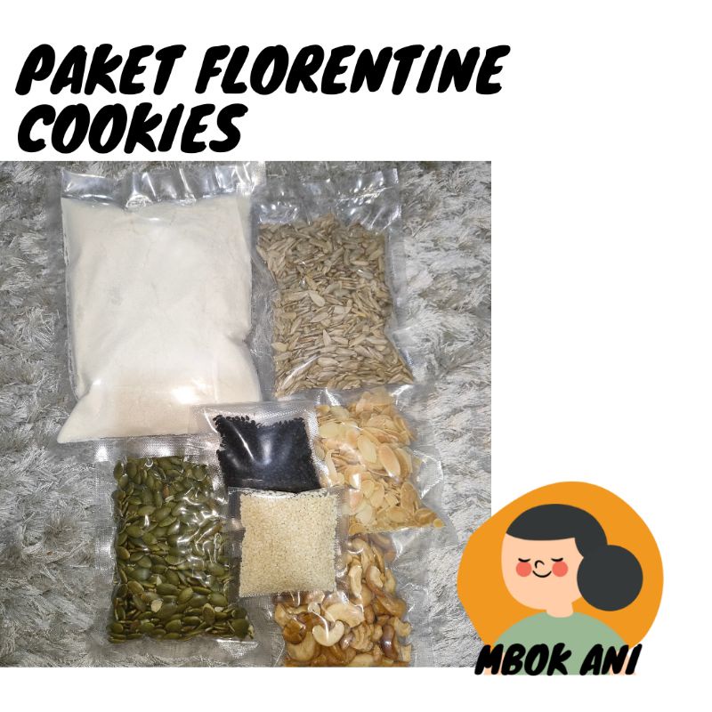 Jual Paket Bahan Florentine Florenta Cookies Lengkap Shopee Indonesia