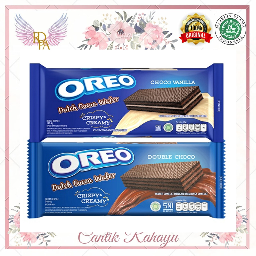 Jual PROMO Oreo Wafer 117 Gr Choco Vanila Wafer Oreo Dutch Choco