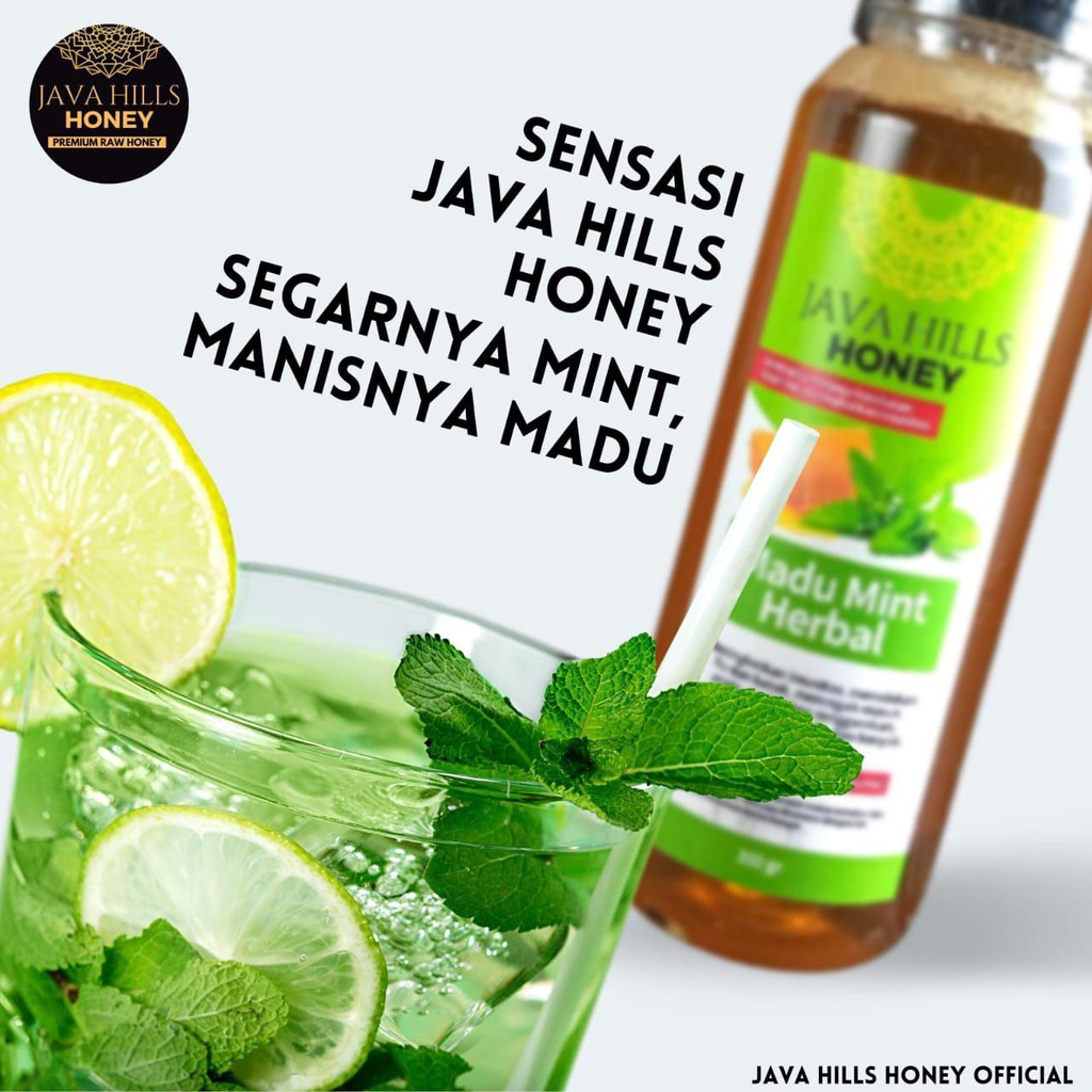 Jual Madu Mint Herbal Original Asli Murni By Java Hills Honey Madu Asli