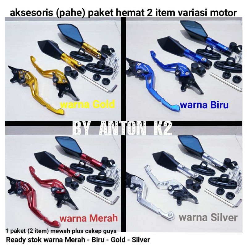 Jual Handle Rem Brake Variasi Kaca Spion Tomok Cnc Aksesoris Motor