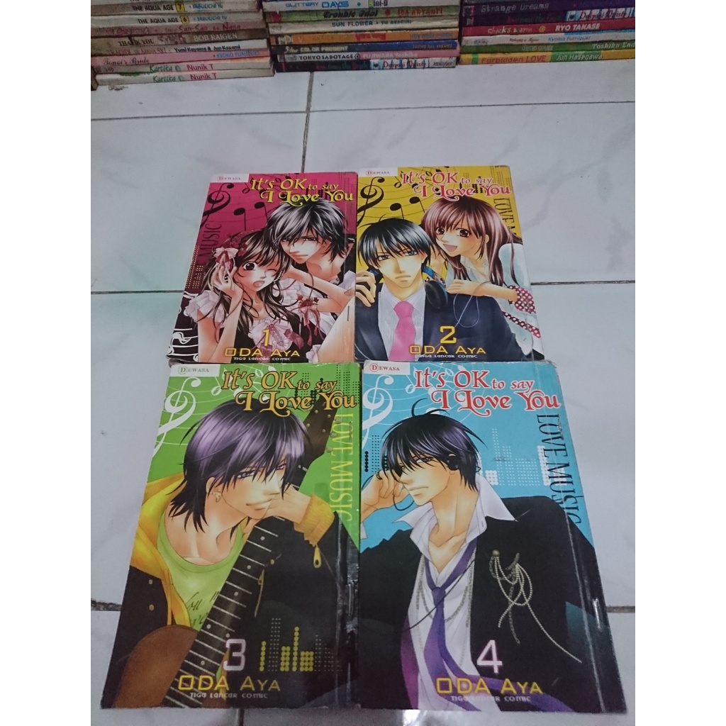 Jual Komik It S Ok To Say I Love You Tamat Oda Aya Shopee Indonesia