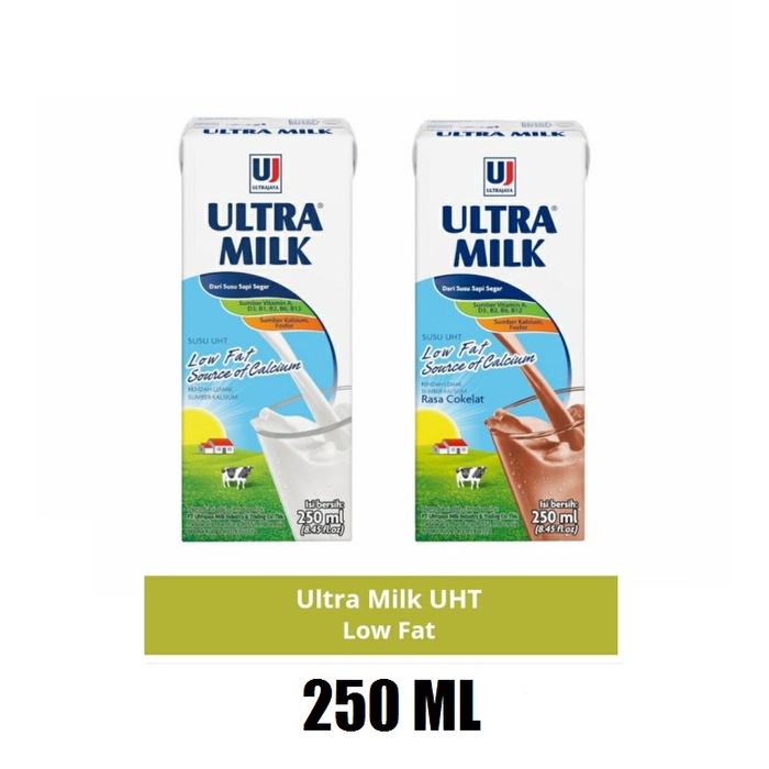 Jual Ultra Milk Low Fat Ml All Varian Ultramilk Lowfat Ml