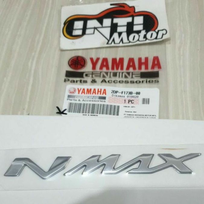 Jual LOGO YAMAHA NMAX CHROME Emblem N MAX GOLD ORIGINAL ASLI 100 LOGO