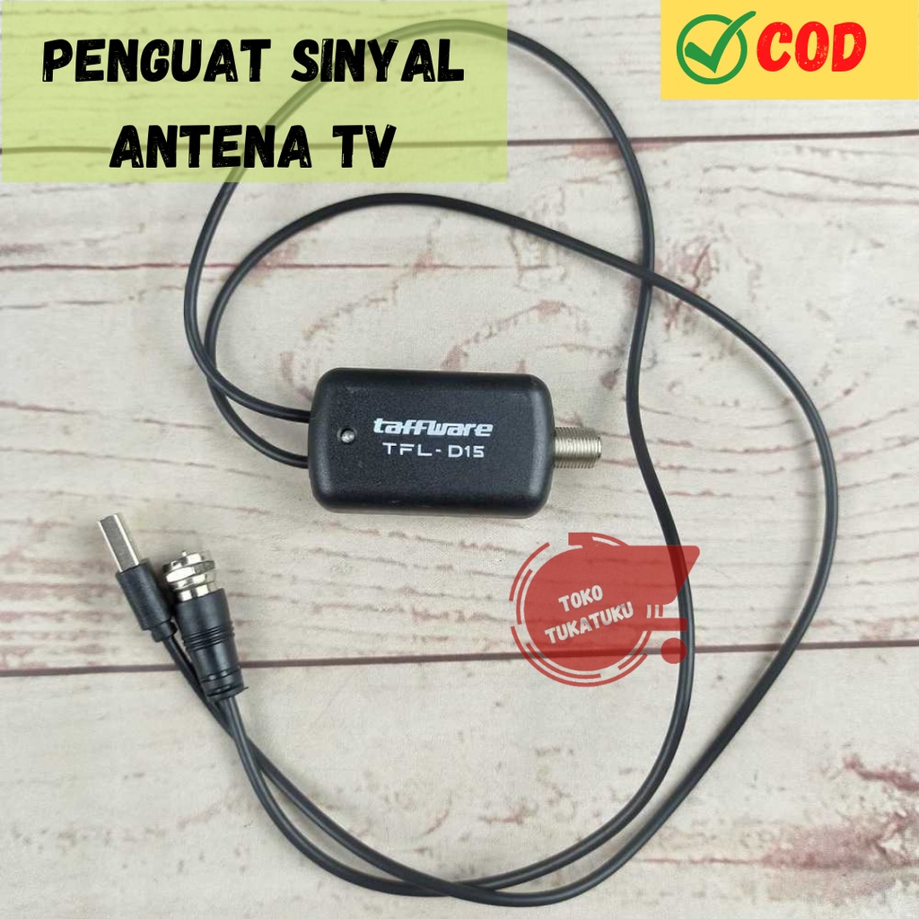 Jual Penguat Sinyal Antena Tv Amplifier Booster Dvb T Tfl D