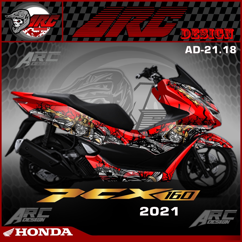 Jual Decal Sticker Honda Pcx Fullbody Dekal Fullbody All New