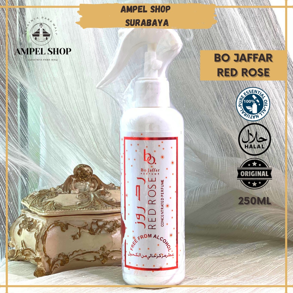 Jual Bo Jaffar Red Rose Pengharum Ruangan Linen Room Spray Parfum