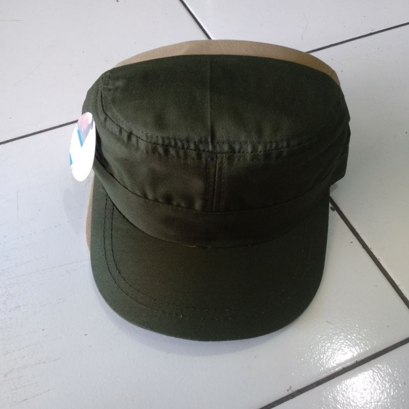 Jual Topi Komando Polos Twil Minimal Beli 3 Pcs Shopee Indonesia