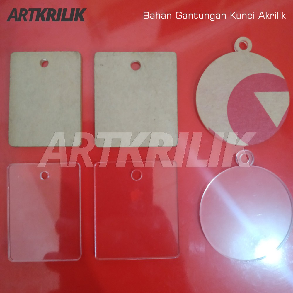 Jual Bahan Gantungan Kunci Akrilik 2mm Shopee Indonesia