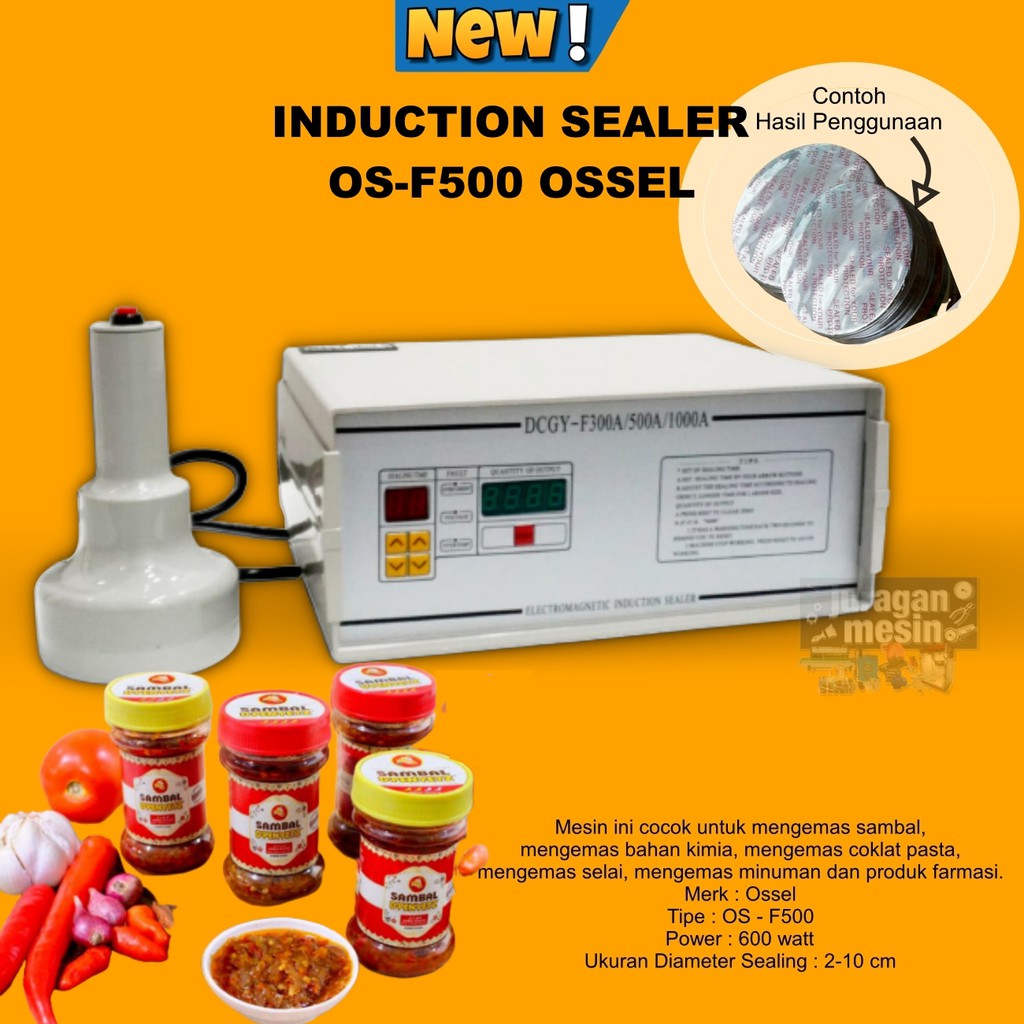 Jual Mesin Penutup Botol Induction Sealer Mesin Segel Botol Segel