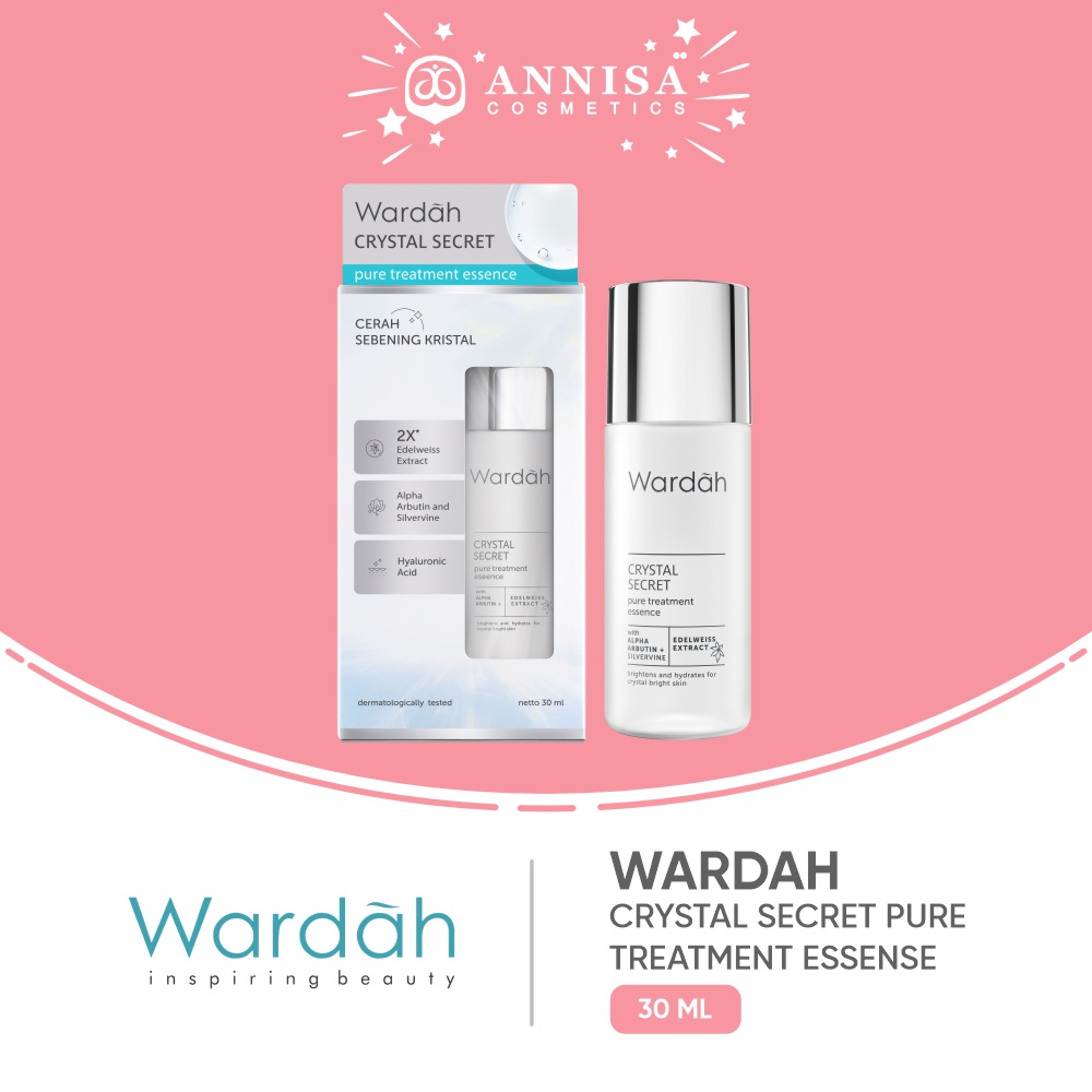 Jual Wardah CRYSTAL SECRET Pure Treatment Essense 30ml Shopee Indonesia