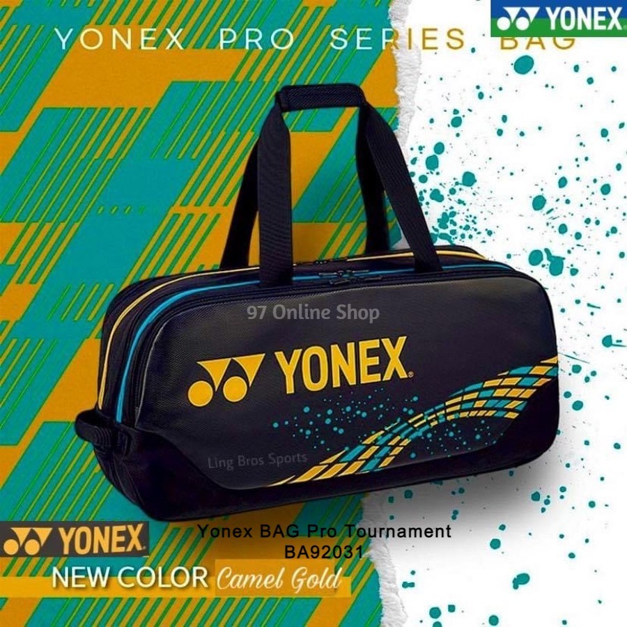 Jual Tas Badminton Yonex BAG Pro Tournament BA92031 92031 WEX Camel