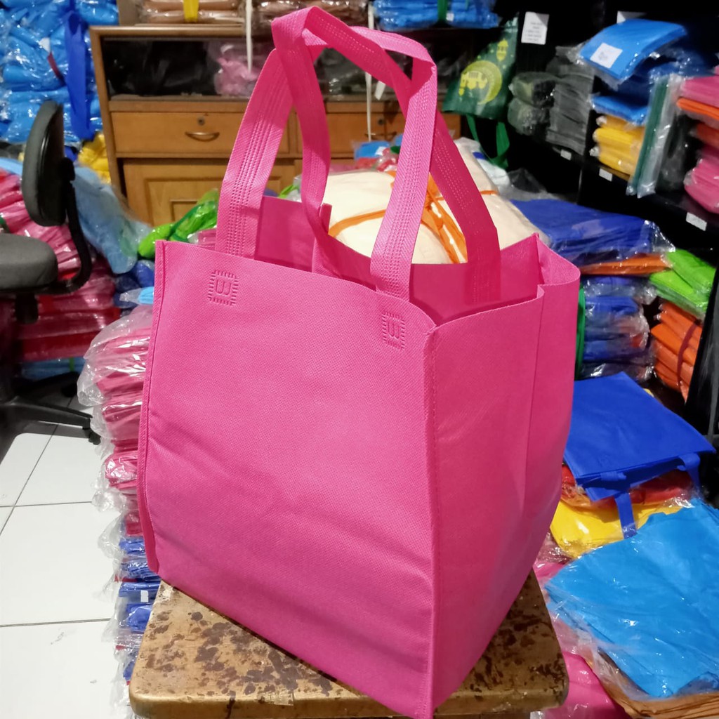 Jual Per Pcs Tas Handle Box Tas Kue Tas Spunbond Tas Nasi