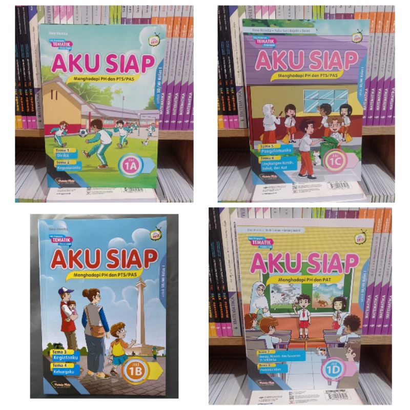 Jual PROMO Buku AKU SIAP Menghadapi PH Dan PTS PAS Jilid 1A 1B 1C 1D