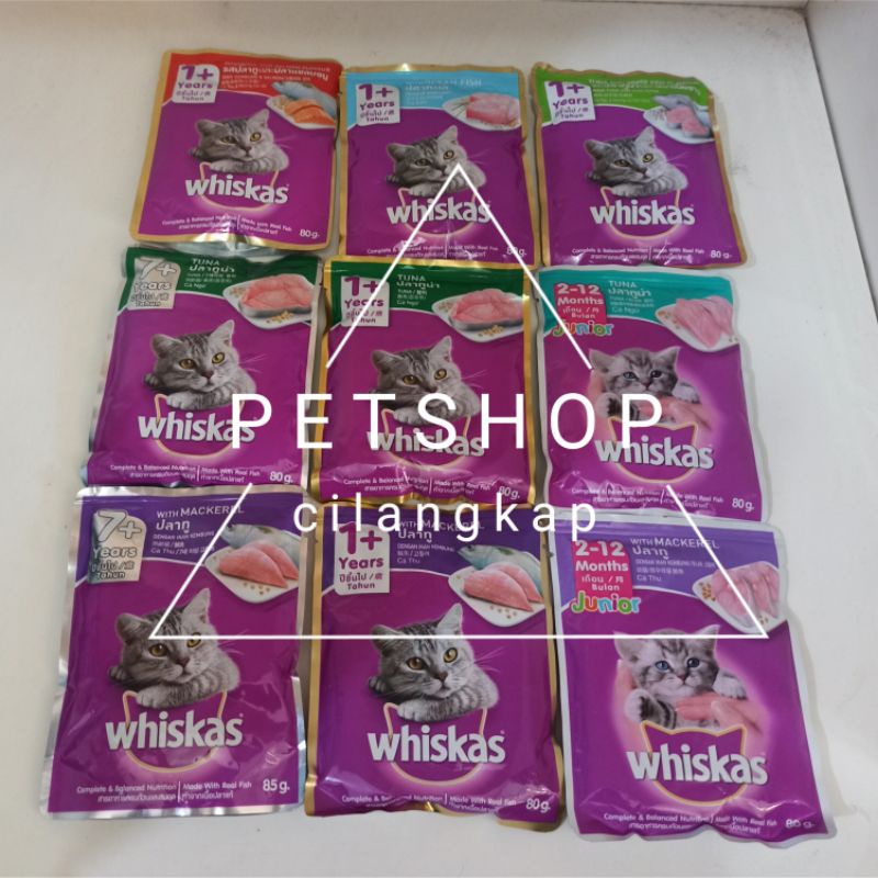 Jual Whiskas Sachet Pouch Promo Adult Kitten Gr All Varian