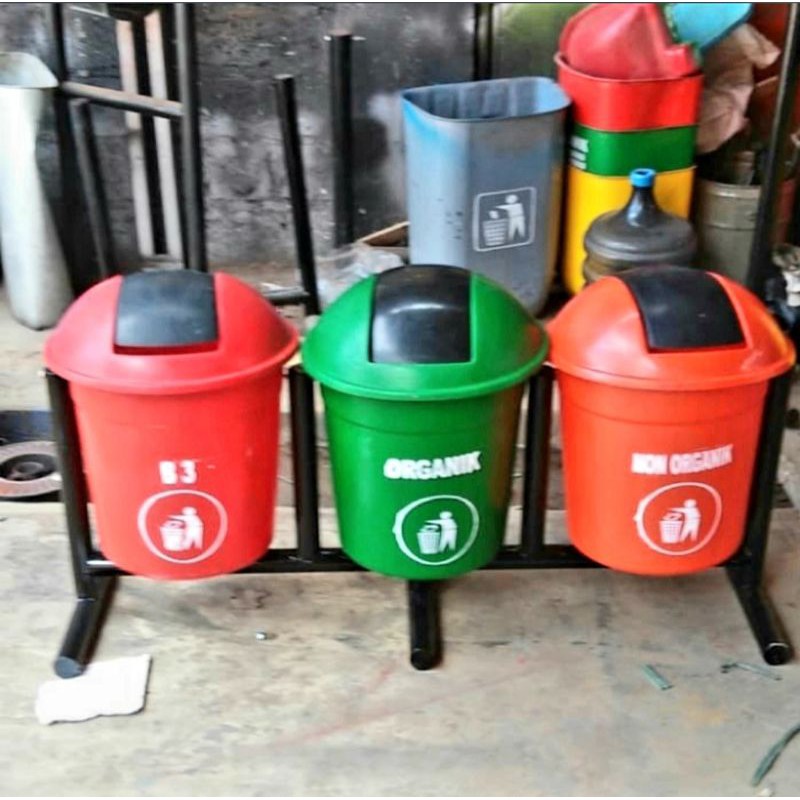 Jual Tempat Sampah Fiberglass Bulat In Kapasitas Liter Murah