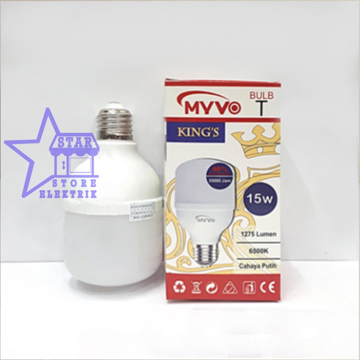 Jual Myvo King Lampu Led T Bulb 10 Watt 15W 20W Tabung Kapsul Premier