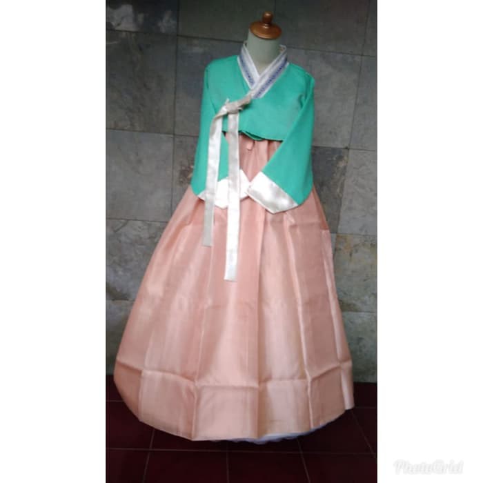 Jual Hanbok Baju Adat Tradisional Korea Hambok Hanbook Mar0277 Shopee