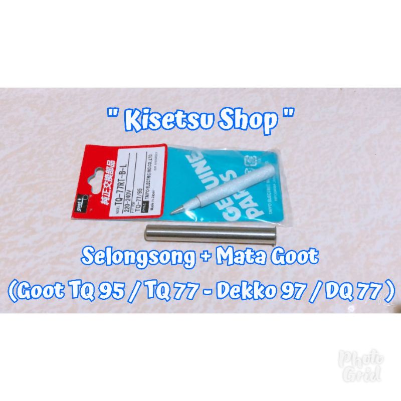 Jual Selongsong Solder Soldering Goot Tq Dekko Dq