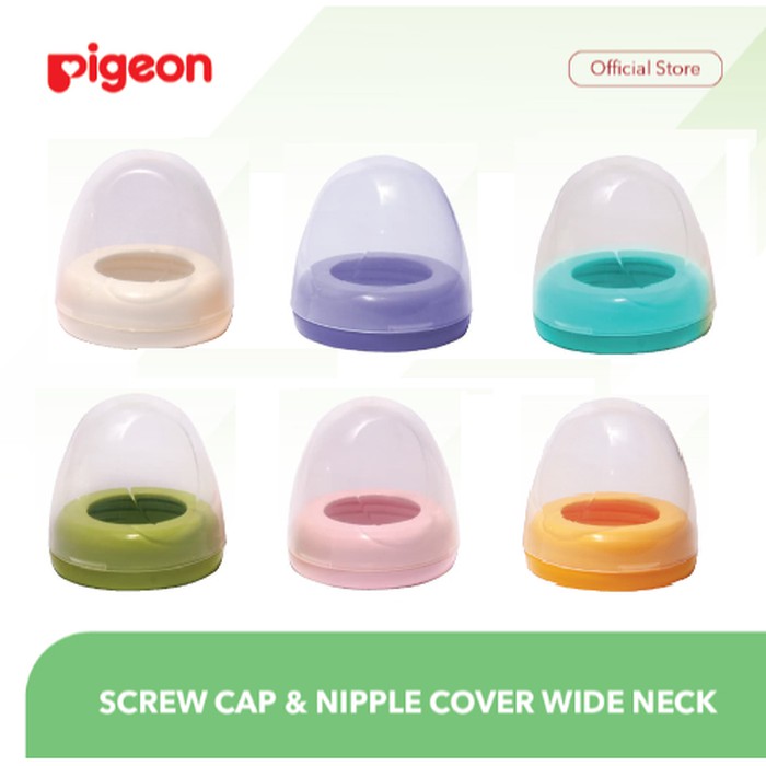 Jual Wide Neck Pigeon Screw Cap Nipple Cover Wide Neck Ring Dan