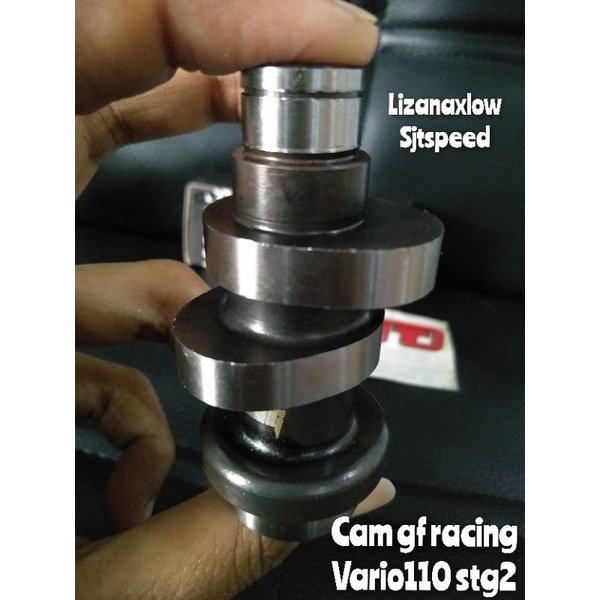 Jual Noken As Cam Vario Karbu Gf Racing Stg Untuk Head Rubahan