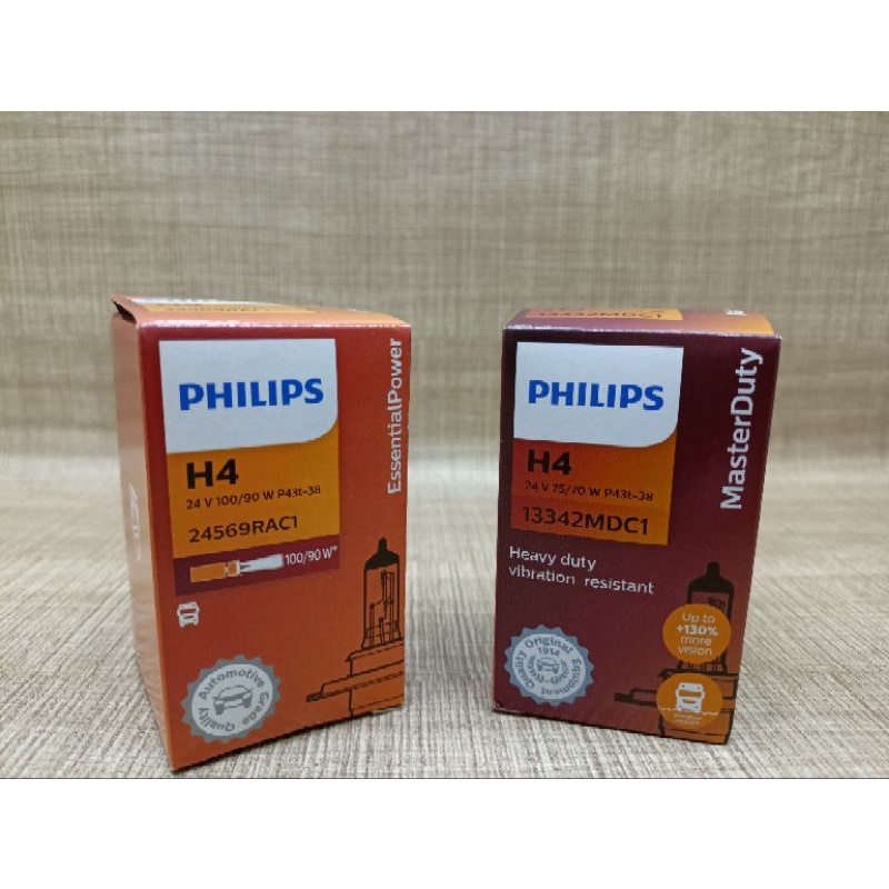 Jual Lampu Bohlam Dop Philips H4 24v 75 70w Dan 24v 100 90w Asli