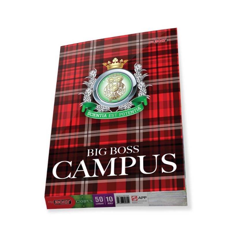 Jual Buku Tulis Big Boss Campus Lembar Pack Pcs Shopee