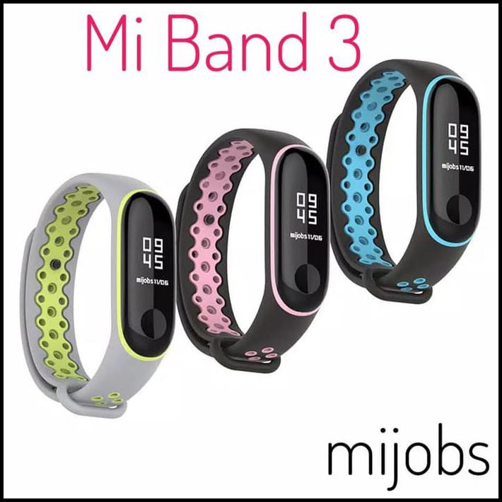 Jual Mijobs Mi Band Miband Original Strap Tali Gelang Jam Sport