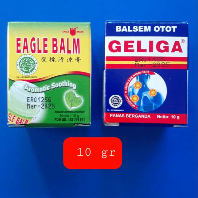 Jual Lang Balsem Geliga Balsem Otot 10 Gr Shopee Indonesia