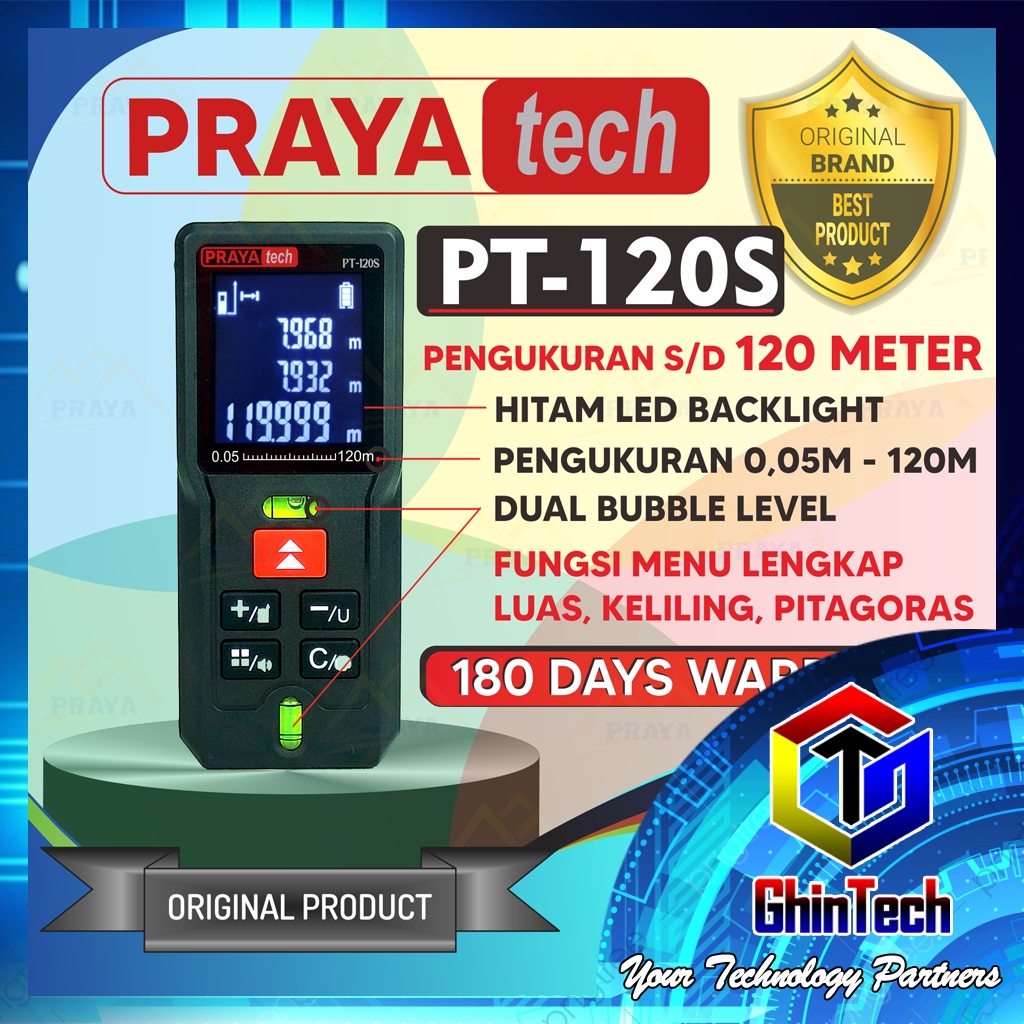 Jual Meteran Laser Digital Laser Distance Meter Alat Ukur Jarak