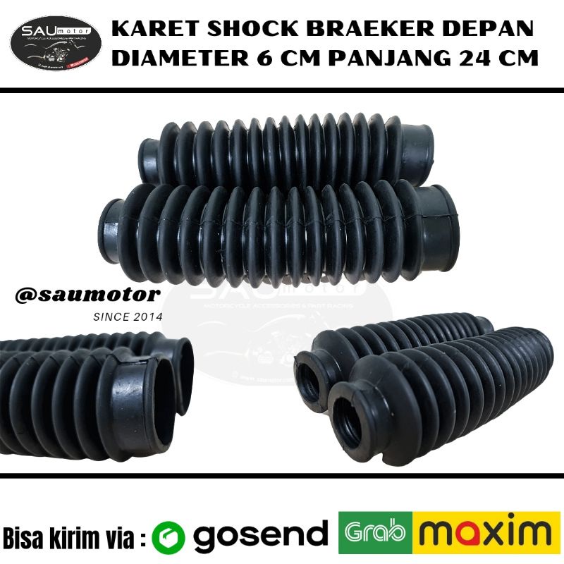 Jual Saumotor Karet Shock Breaker Depan Panjang Karet Shock Upside Down