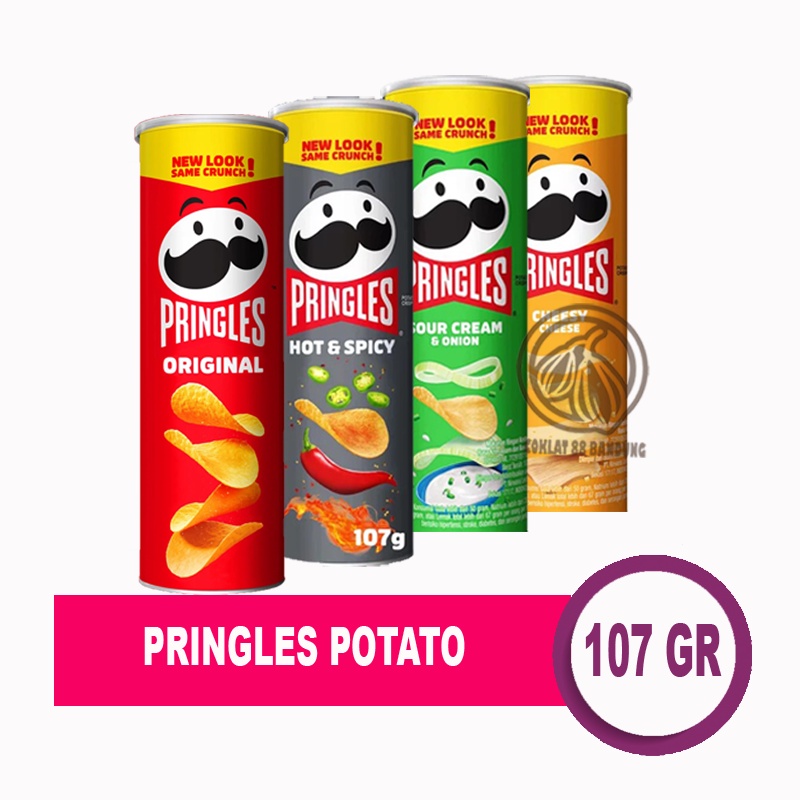 Jual PRINGLES ORIGINAL 107GR POTATO CRISPS KERPIK KENTANG POTATO CHIPS