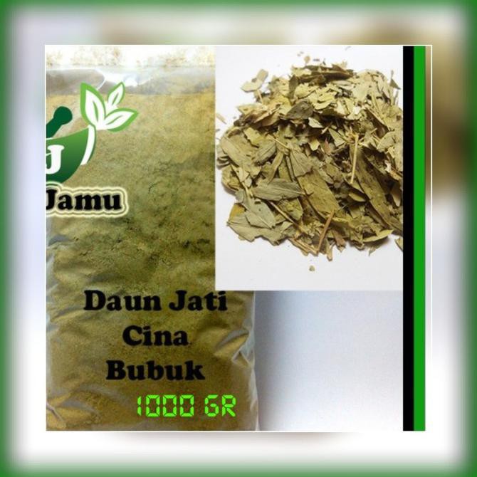 Jual Bubuk Serbuk Daun Jati Cina Djati Cina Murni Tanpa Campuran Gr