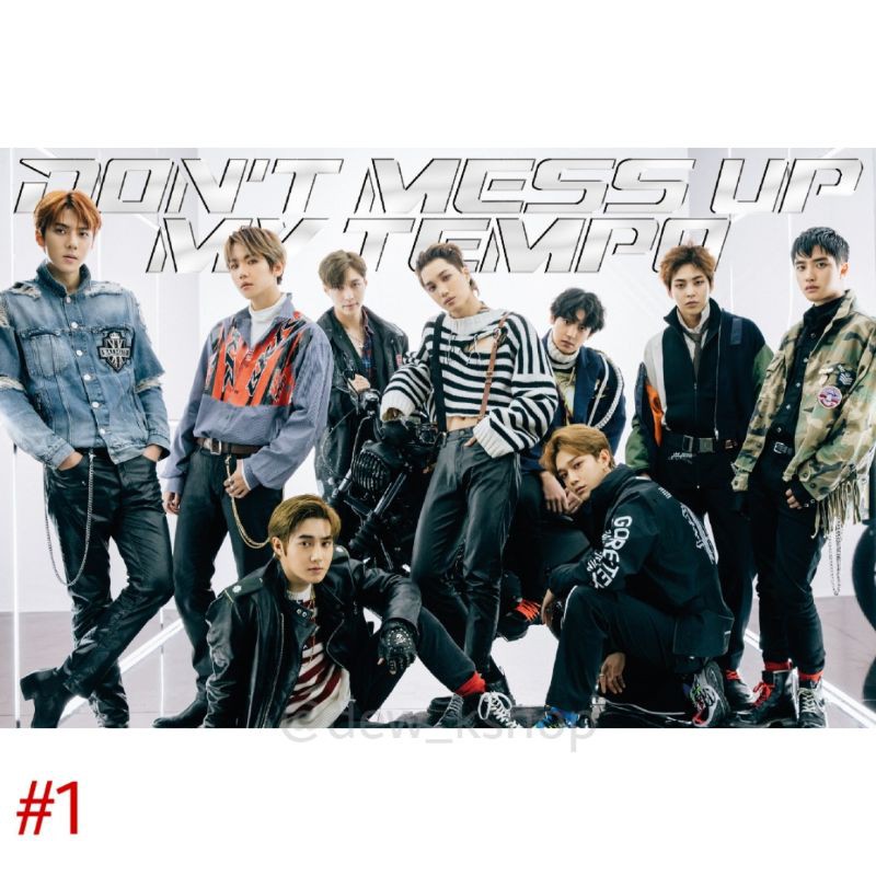 Jual POSTER EXO DONT MESS UP MY TEMPO Shopee Indonesia