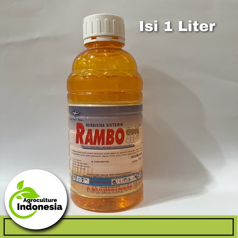 Jual Herbisida Sistematik Rambo Gold 480 SL 1 Liter Shopee Indonesia